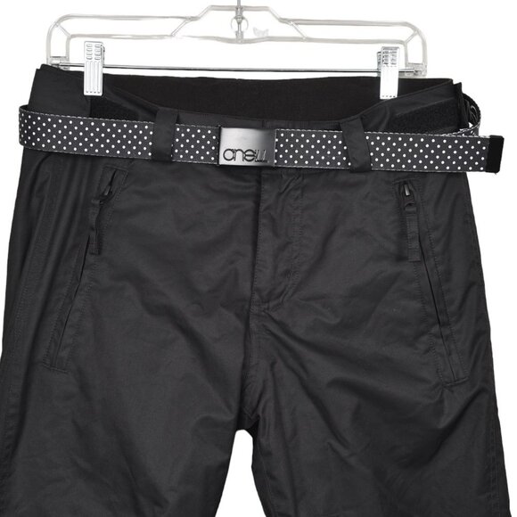 O'Neill Insulated Snow Pants Black Escape Sking Snowboard Belt Small - Picture 3 of 8